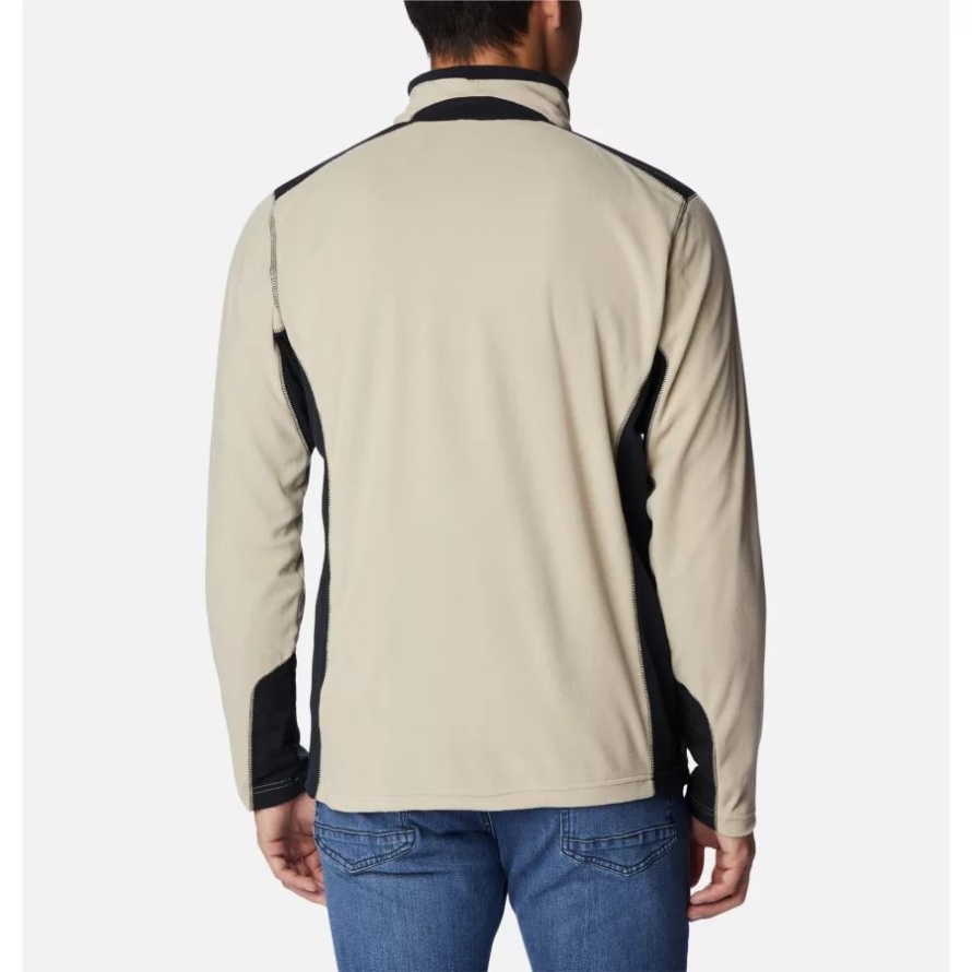 Ancient Fossil/Black Columbia Men's Klamath Range Full Zip Fleece Jacket