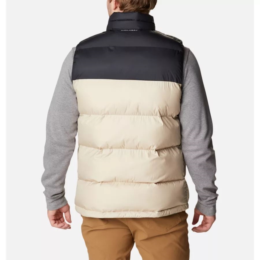 Ancient Fossil/Black Columbia Men's Pike Lake Vest