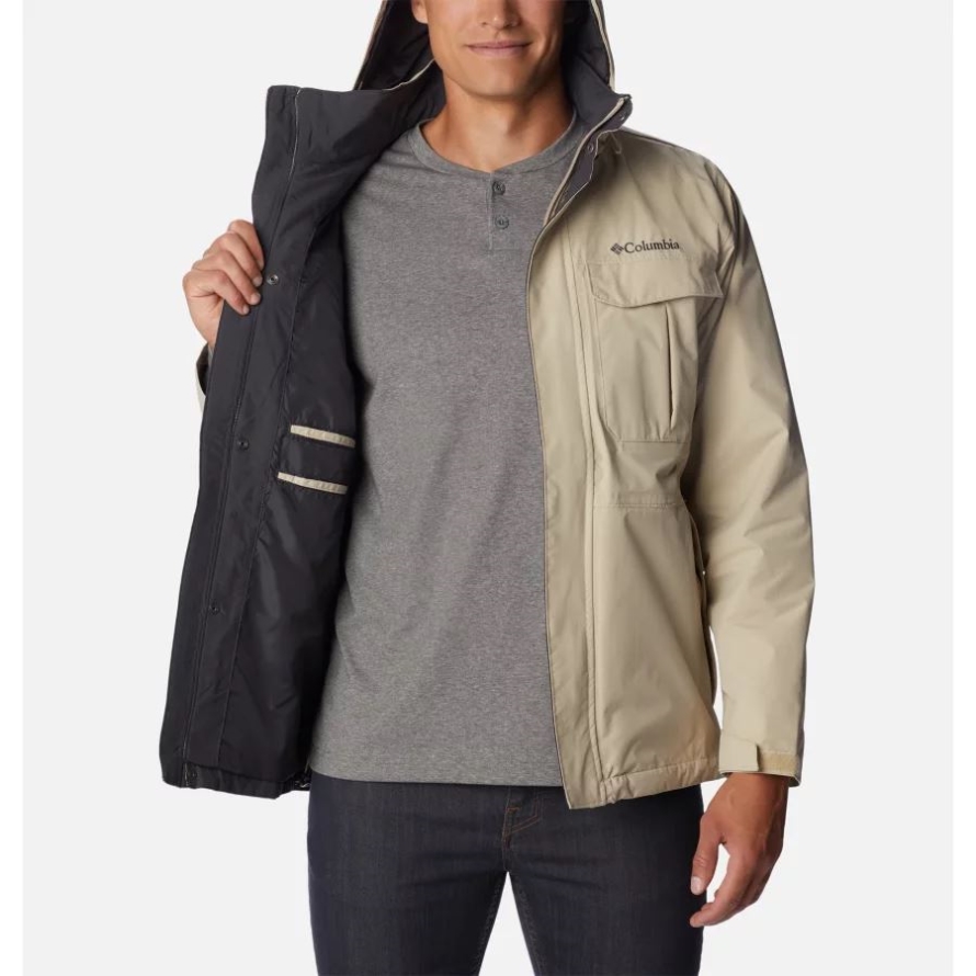 Ancient Fossil Columbia Men's Dr. Downpour Rain Jacket