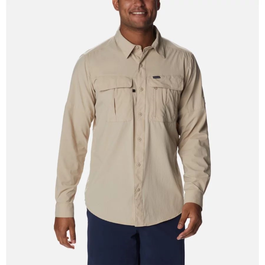 Ancient Fossil Columbia Men's Newton Ridge II Long Sleeve Shirt