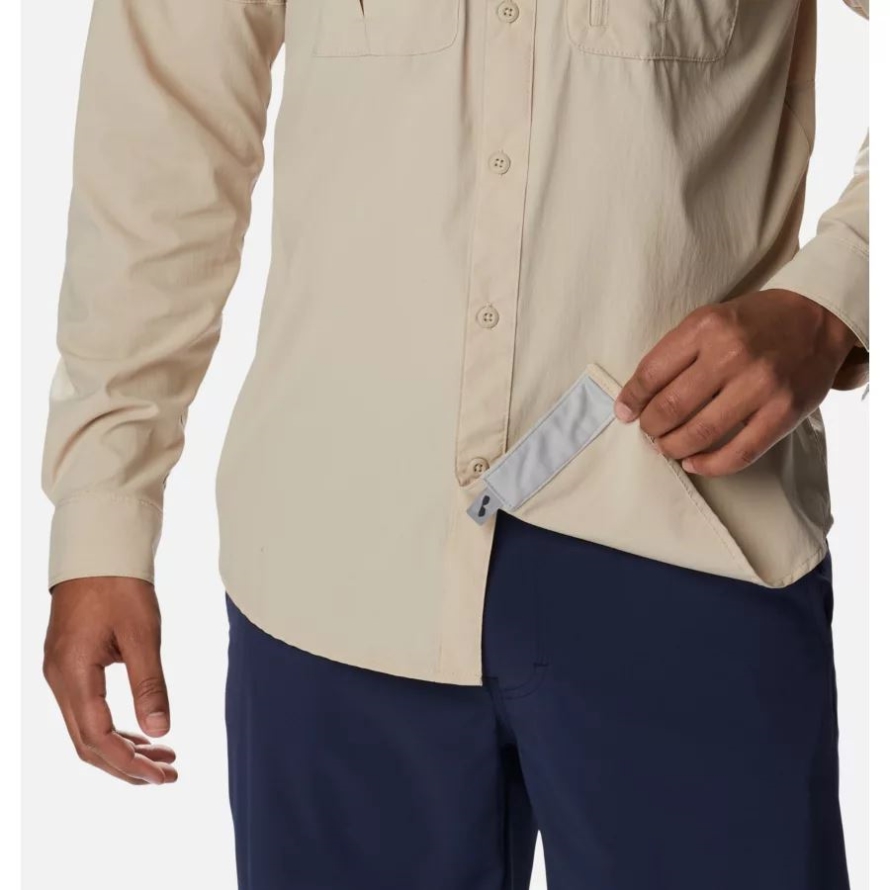 Ancient Fossil Columbia Men's Newton Ridge II Long Sleeve Shirt