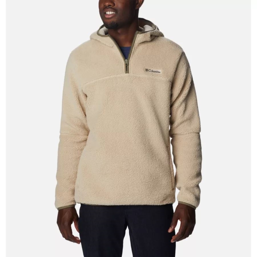 Ancient Fossil Men's Rugged Ridge III Sherpa Pullover Hoodie Columbia