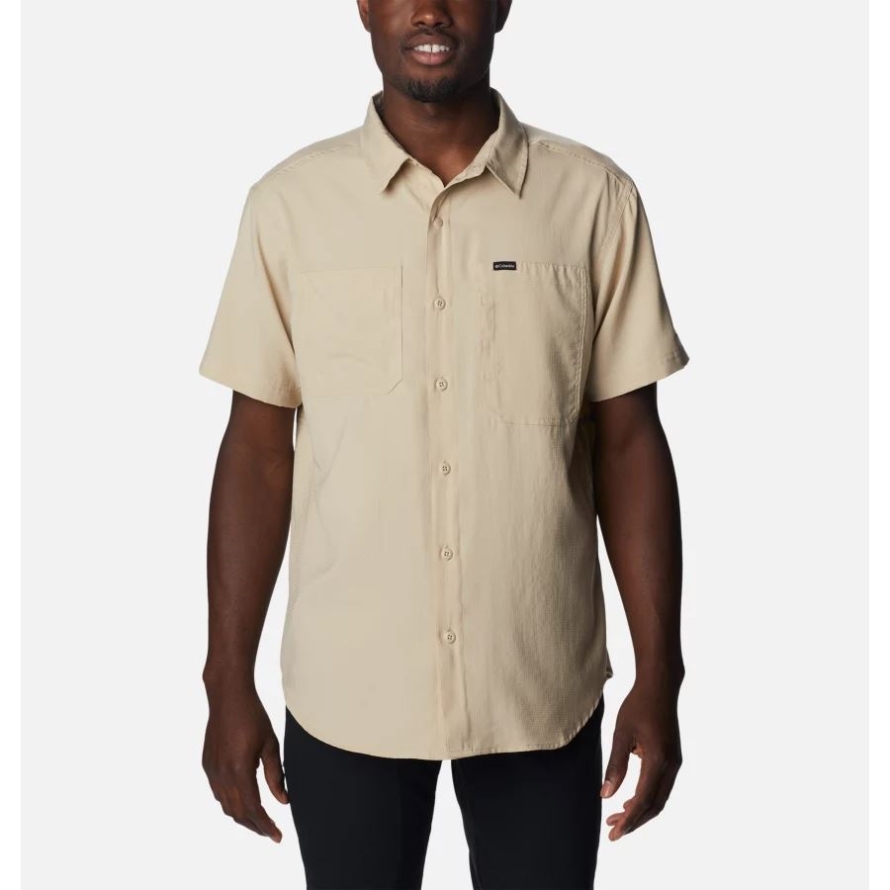 Ancient Fossil Men's Silver Ridge Utility Lite Short Sleeve Shirt Tall Columbia