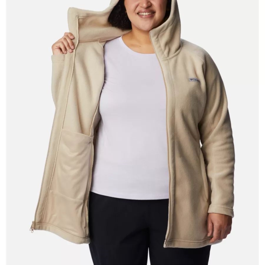 Ancient Fossil Women's Benton Springs II Long Hoodie Plus Size Columbia