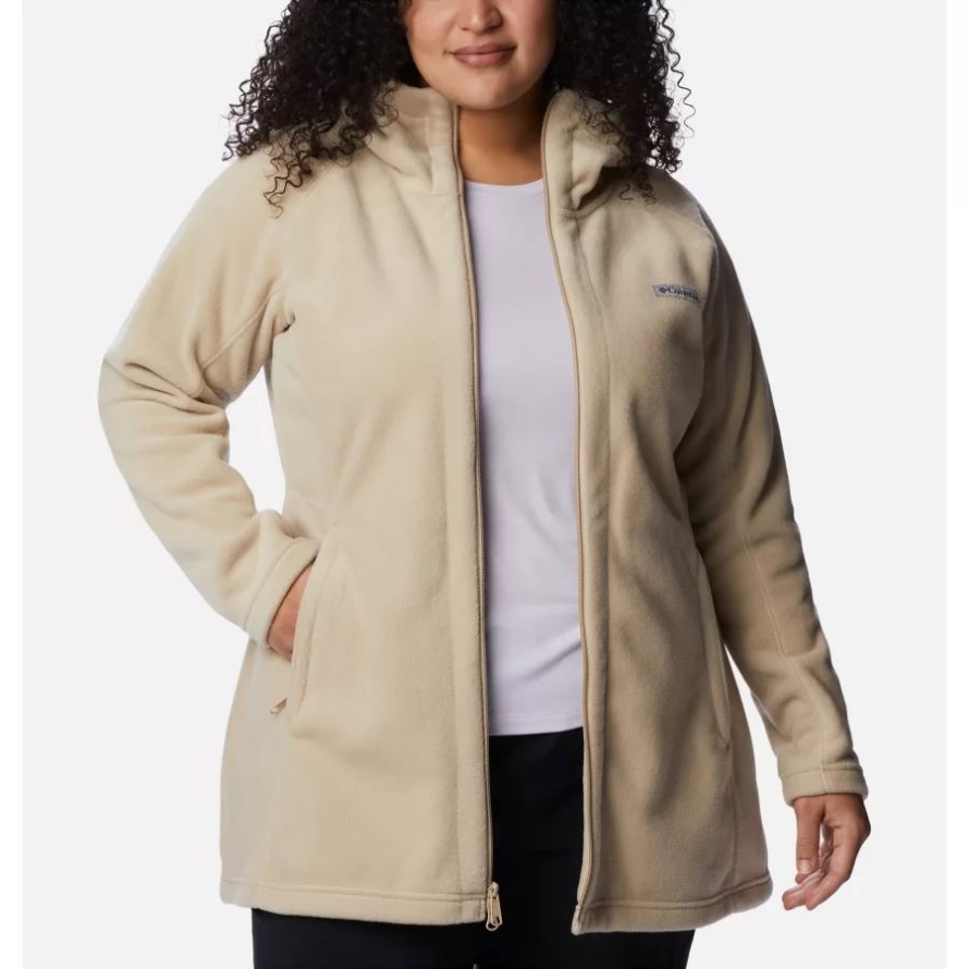 Ancient Fossil Women's Benton Springs II Long Hoodie Plus Size Columbia