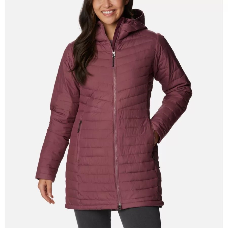 Antique Mauve Columbia Women's Slope Edge Mid Jacket