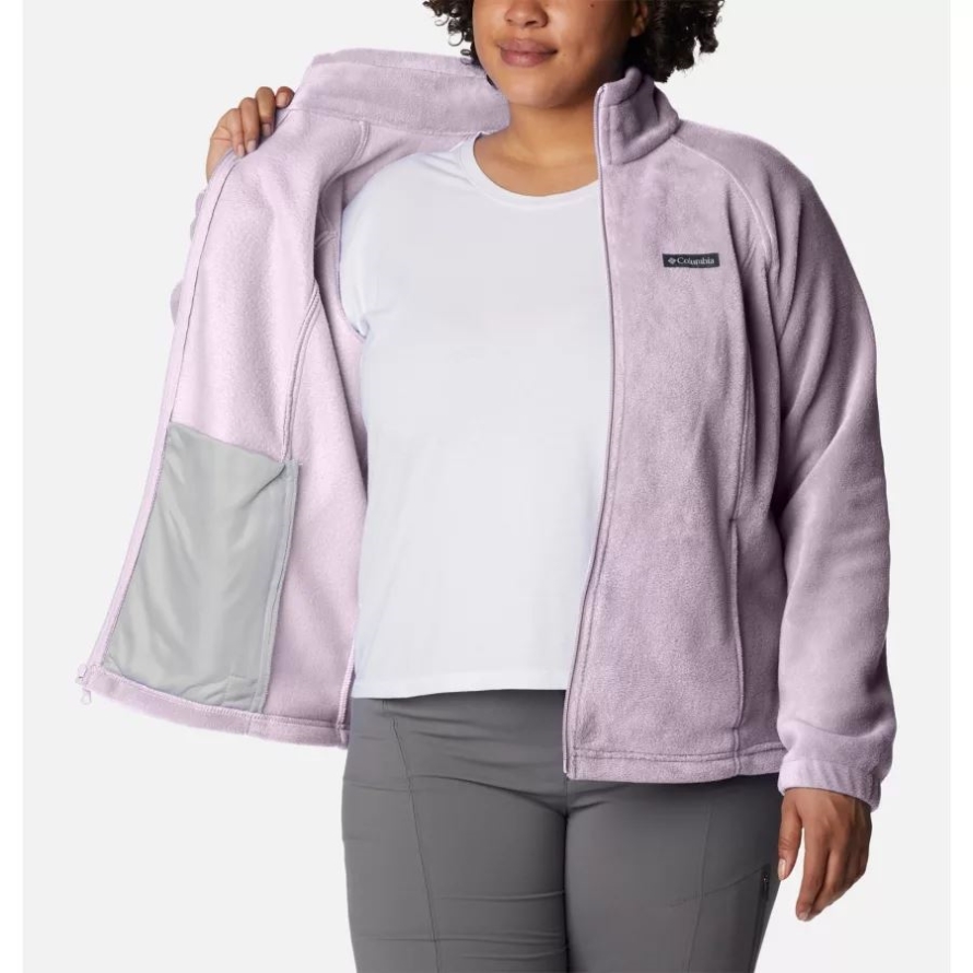 Aura Women's Benton Springs Full Zip Plus Size Columbia