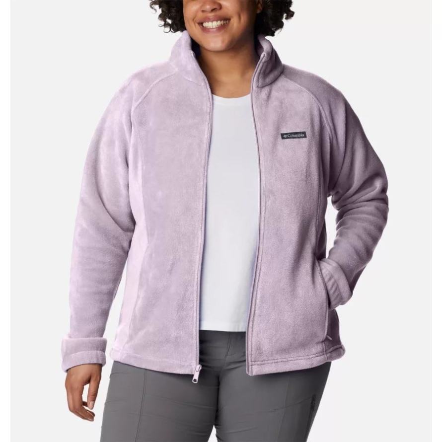 Aura Women's Benton Springs Full Zip Plus Size Columbia