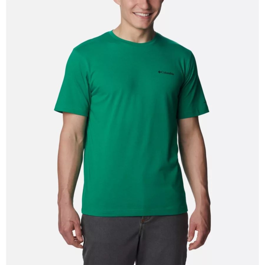 Bamboo Forest Columbia Men's Thistletown Hills Short Sleeve Shirt