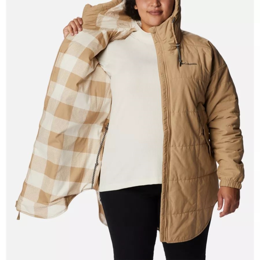 Beach/Beach Check Print Women's Chatfield Hill Novelty Jacket Plus Size Columbia