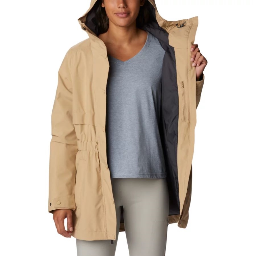 Beach Women's Long Valley Trench Jacket Columbia