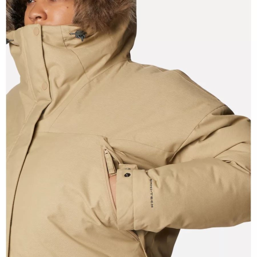 Beach Women's Mount Si Omni-Heat Infinity Down Parka Plus Size Columbia
