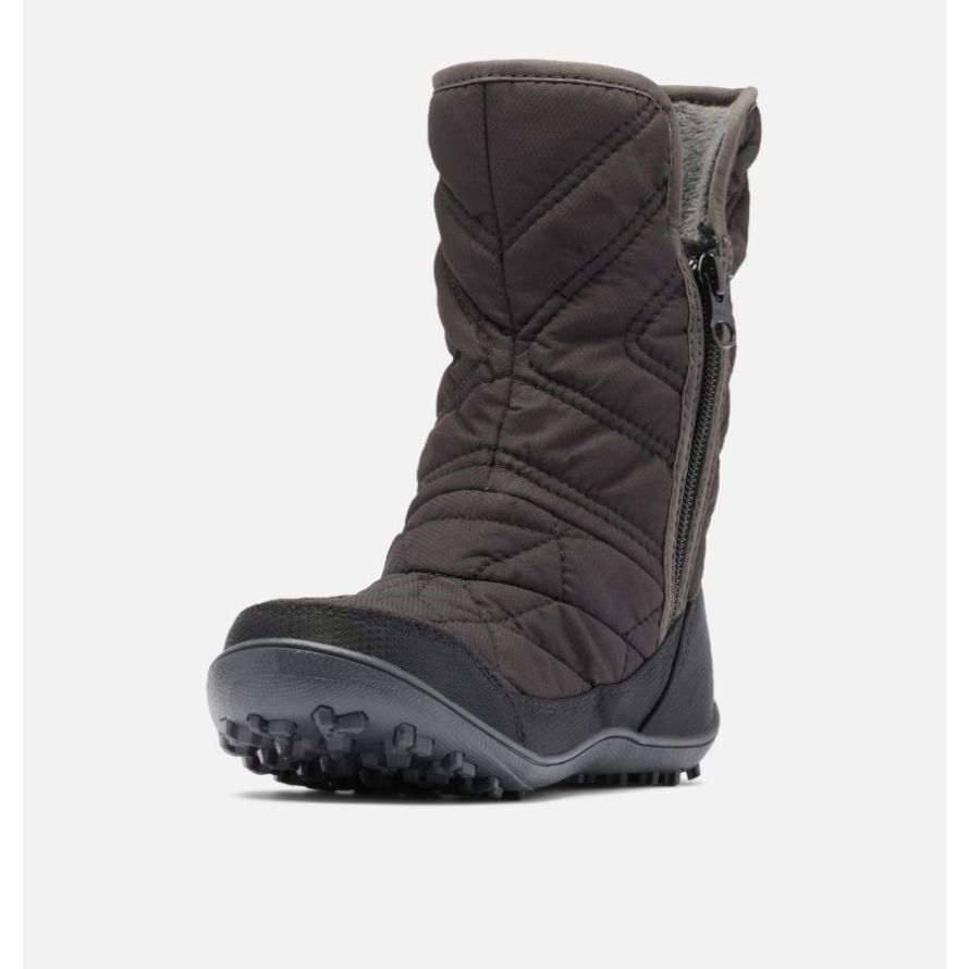 Big Kids' Minx Slip III Boot Black/White Columbia