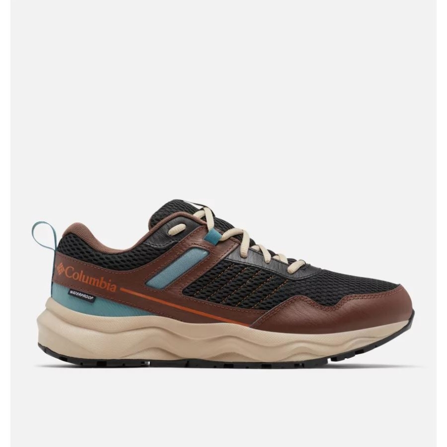 Bison Brown/Warm Copper Men's Plateau Waterproof Shoe Columbia