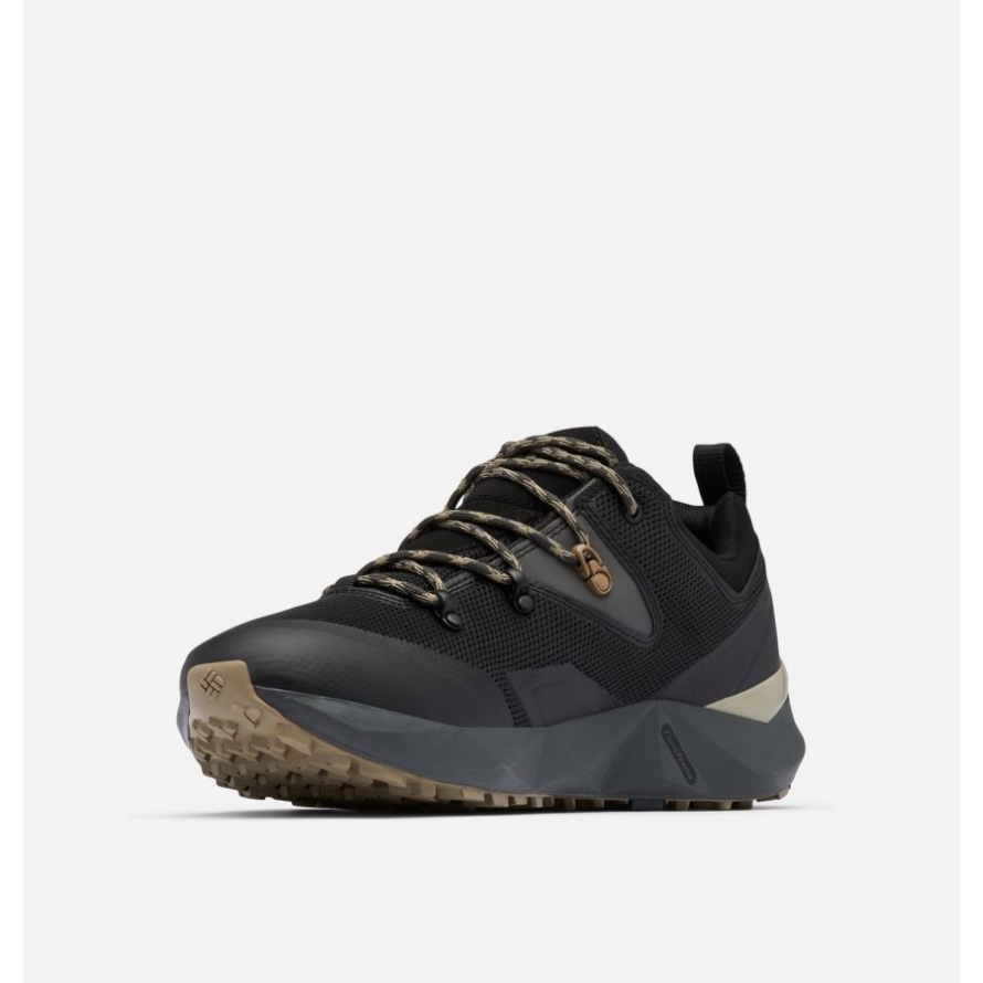Black/Ancient Fossil Men's Facet 60 Low OutDry Shoe Columbia