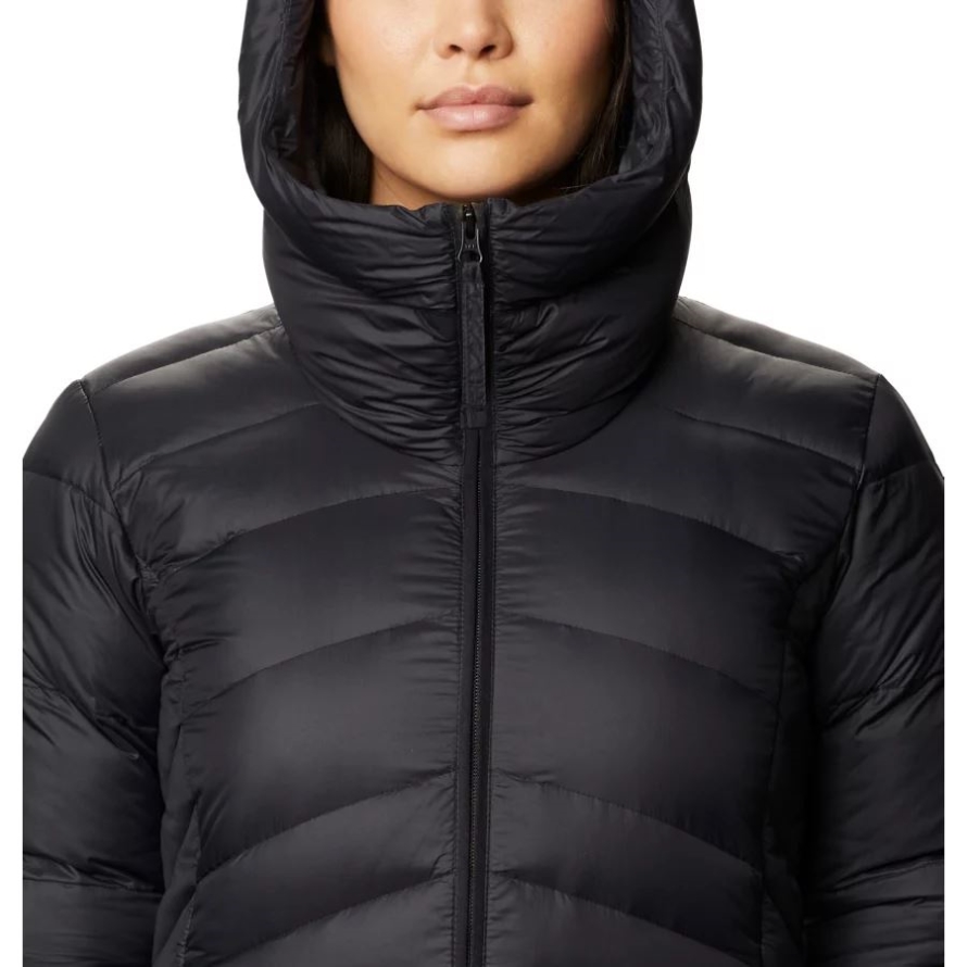 Black Autumn Park Down Hooded Jacket Columbia