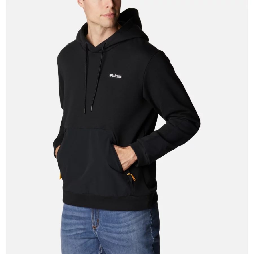 Black/Black Columbia Men's Ballistic Ridge Hoodie