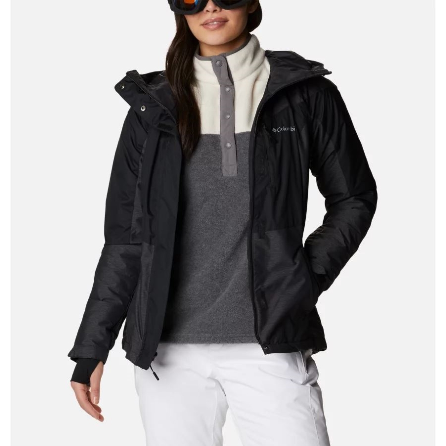 Black/Black Heather Women's Rosie Run Insulated Jacket Columbia