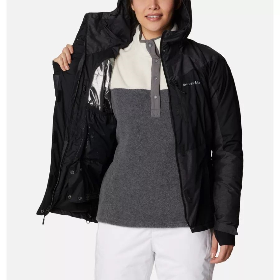 Black/Black Heather Women's Rosie Run Insulated Jacket Columbia
