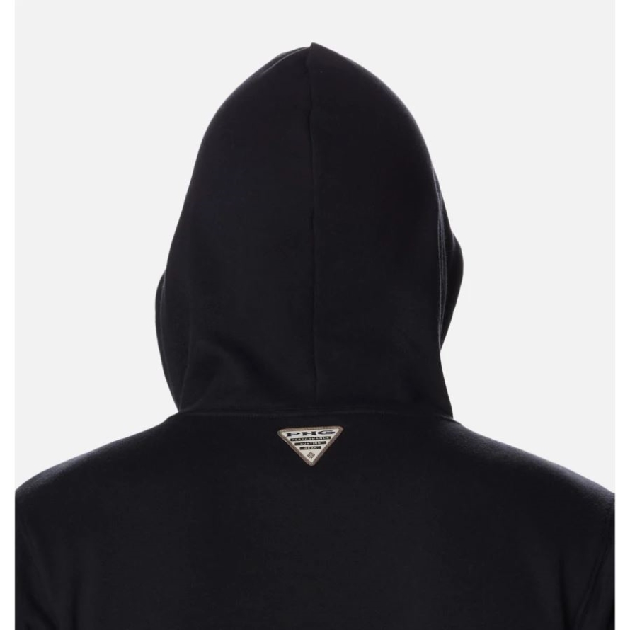 Black/Blaze Rack 'Em Men's PHG Heritage Hoodie Columbia
