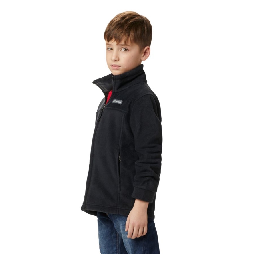 Black Boys' Steens Mountain II Fleece Jacket Columbia