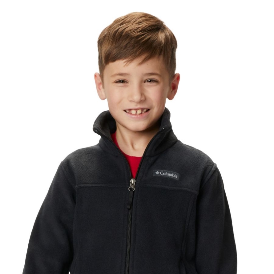 Black Boys' Steens Mountain II Fleece Jacket Columbia