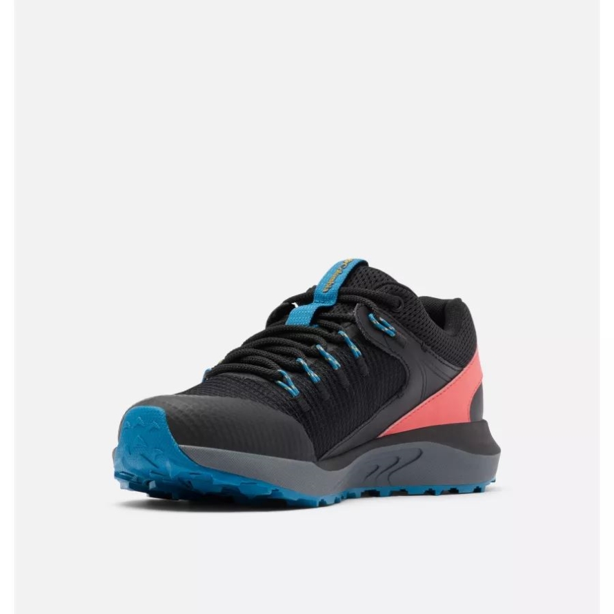 Black/Bright Marigold Women's Trailstorm Waterproof Shoe Wide Columbia