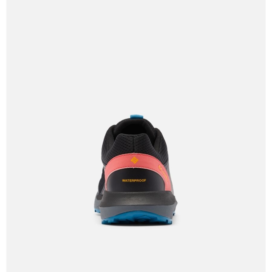 Black/Bright Marigold Women's Trailstorm Waterproof Shoe Wide Columbia