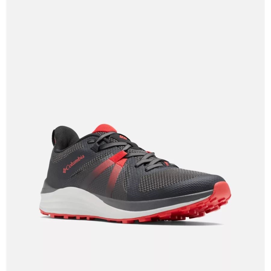 Black/Bright Red Columbia Men's Escape Pursuit Trail Running Shoe