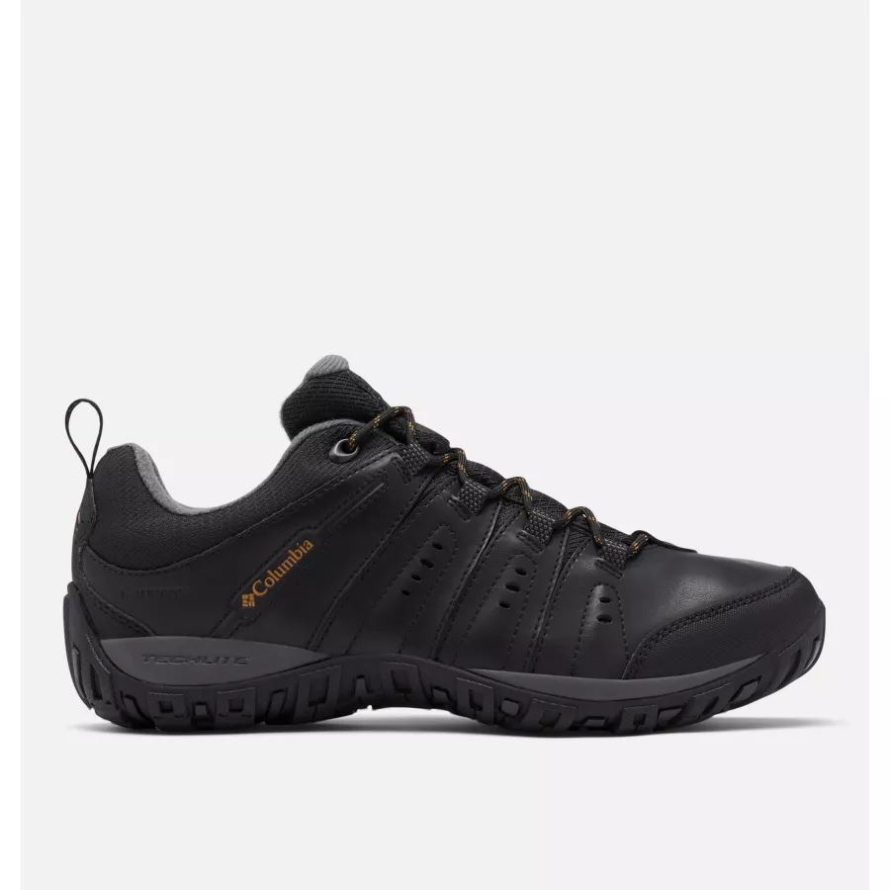 Black/Caramel Men's Woodburn II Waterproof Shoe Columbia