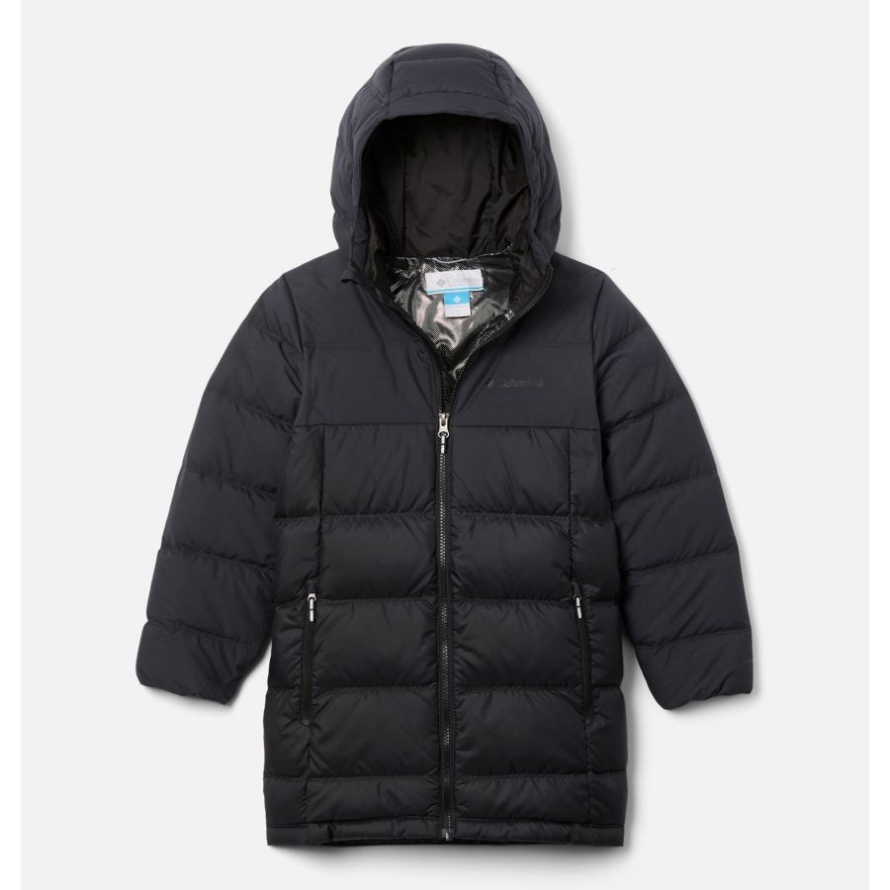 Black Columbia Boys' Bear Hunt Ridge Down Jacket
