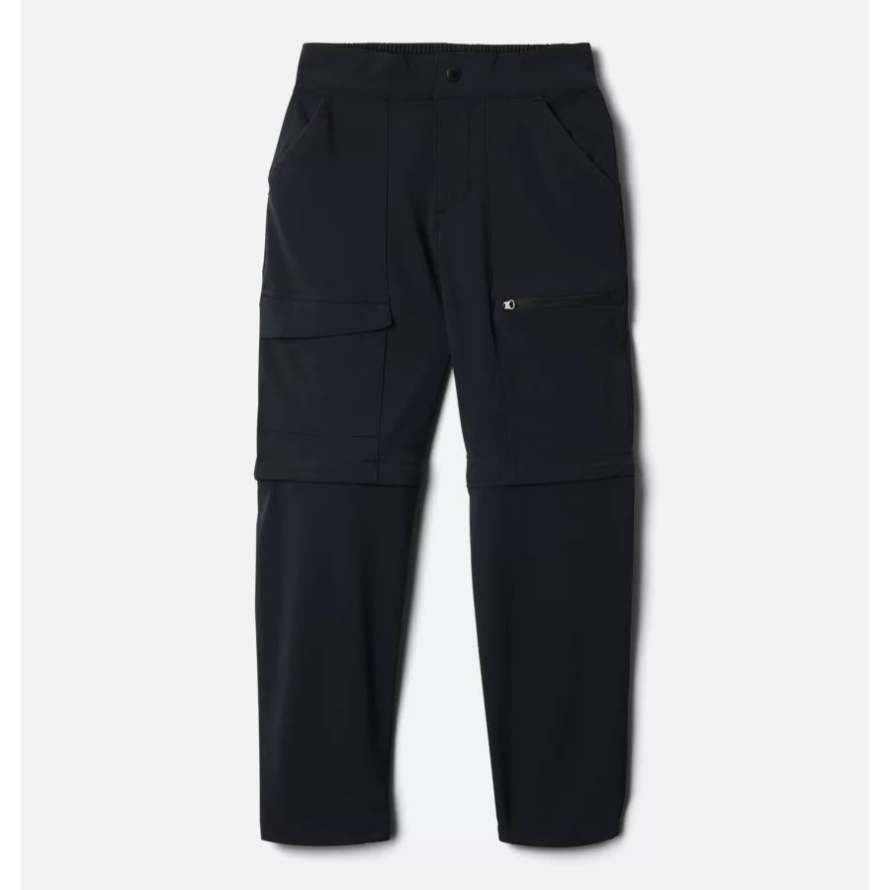 Black Columbia Boys' Frontrange Convertible Pants