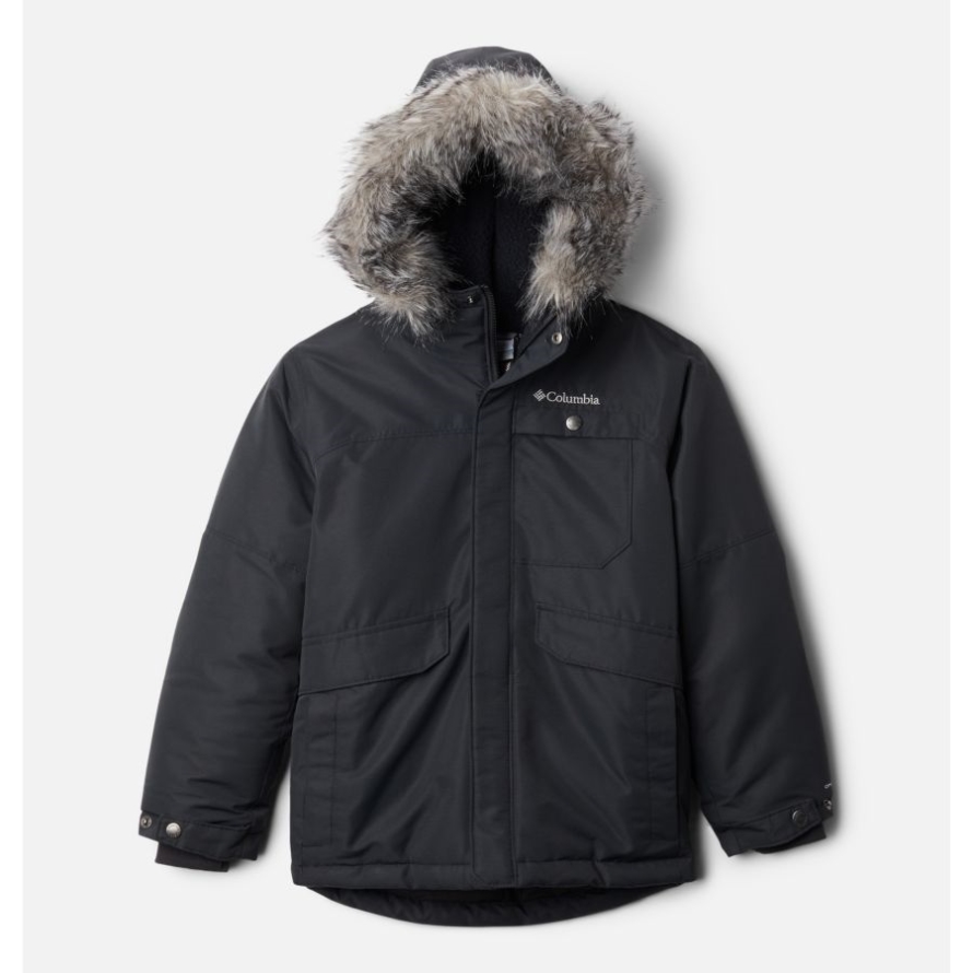 Black Columbia Boys' Nordic Strider Jacket