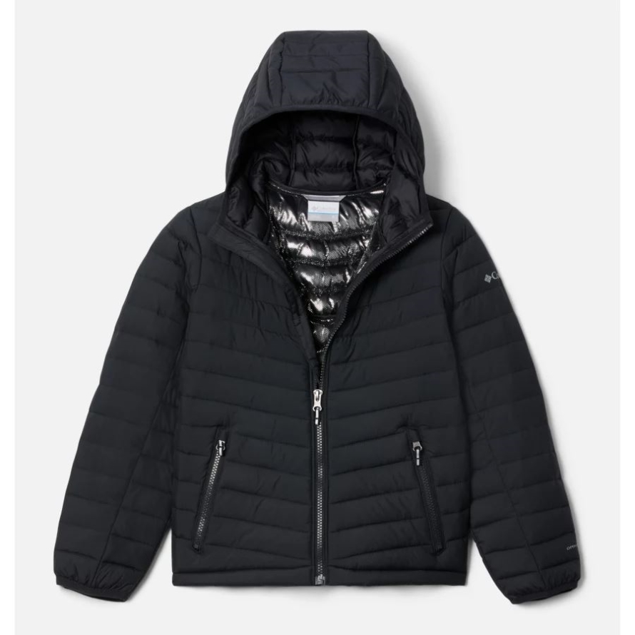 Black Columbia Boys' Slope Edge Insulated Jacket