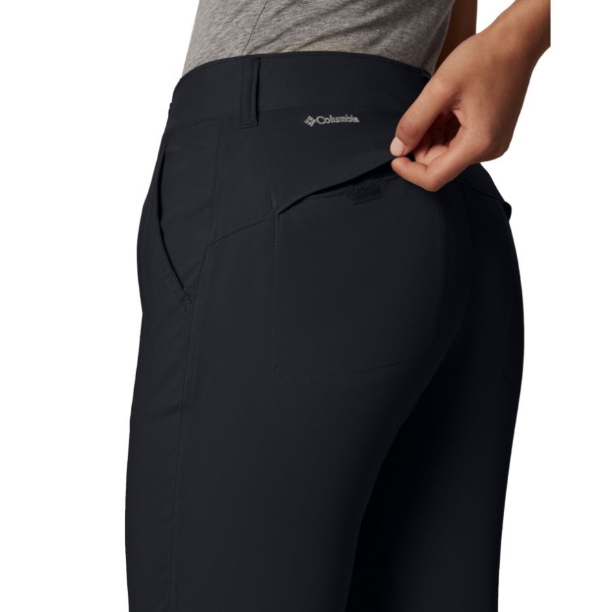 Black Columbia Brand Women's Saturday Trail II Stretch Convertible Pants