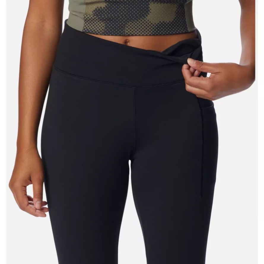 Black Columbia Brand Women's Weekend Adventure 7/8 Legging