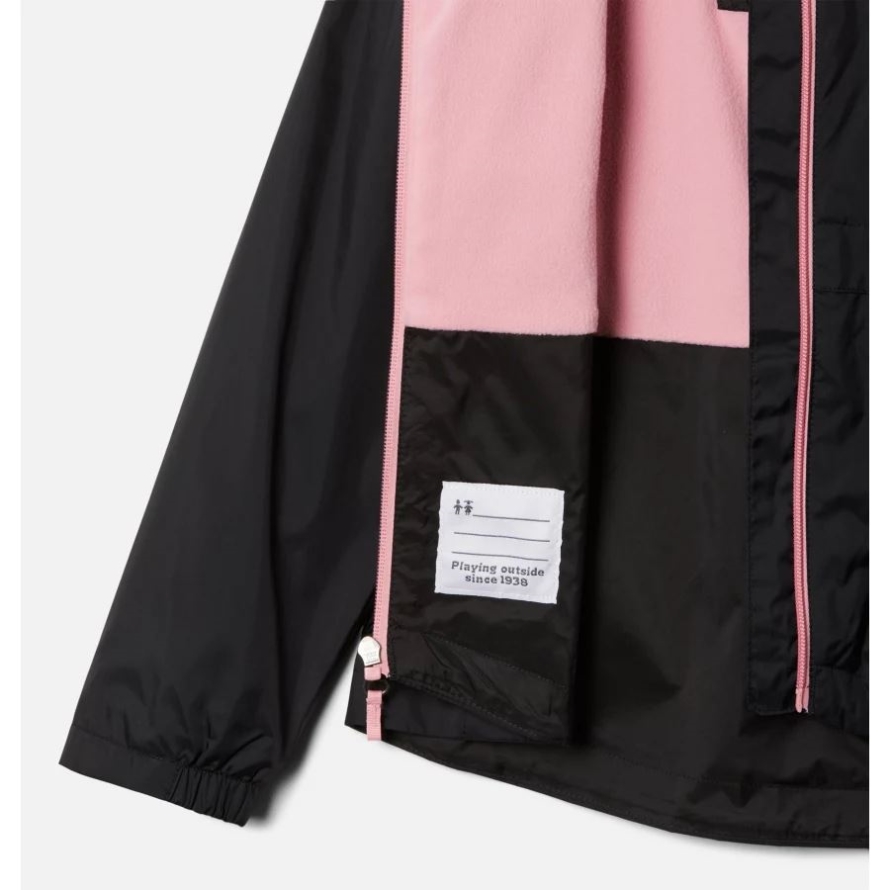 Black Columbia Girls' Rain-Zilla Jacket