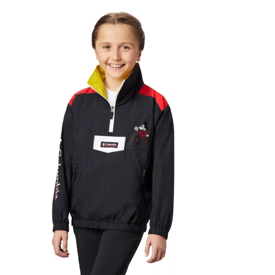 Black Columbia Kids' Disney Santa Ana Anorak