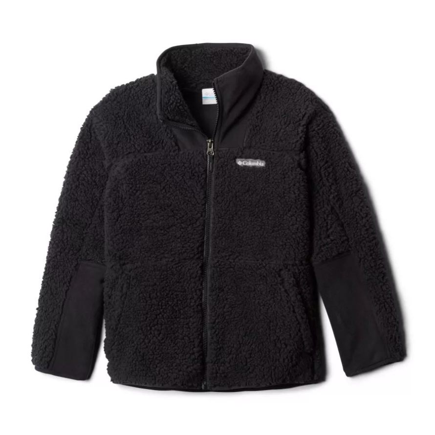 Black Columbia Kids' Winter Pass Sherpa Jacket