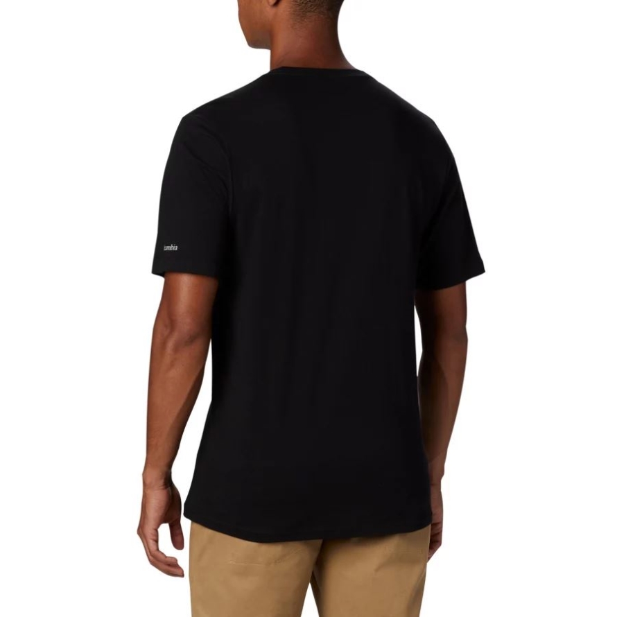 Black Columbia Men's CSC Basic Logo Short Sleeve