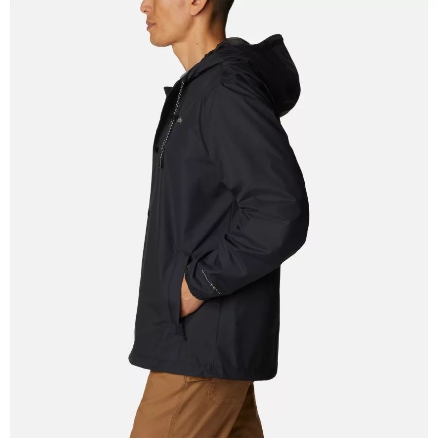 Black Columbia Men's Cedar Cliff Jacket Tall