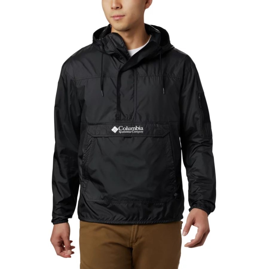 Black Columbia Men's Challenger Windbreaker