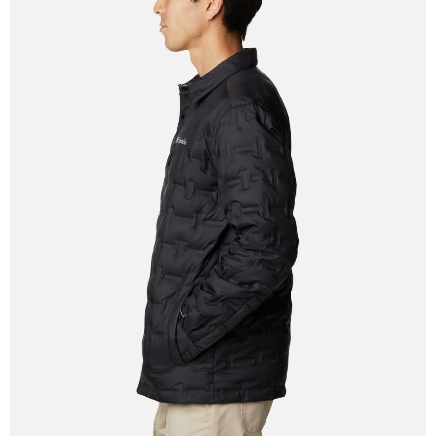 Black Columbia Men's Delta Ridge Shirt Jacket