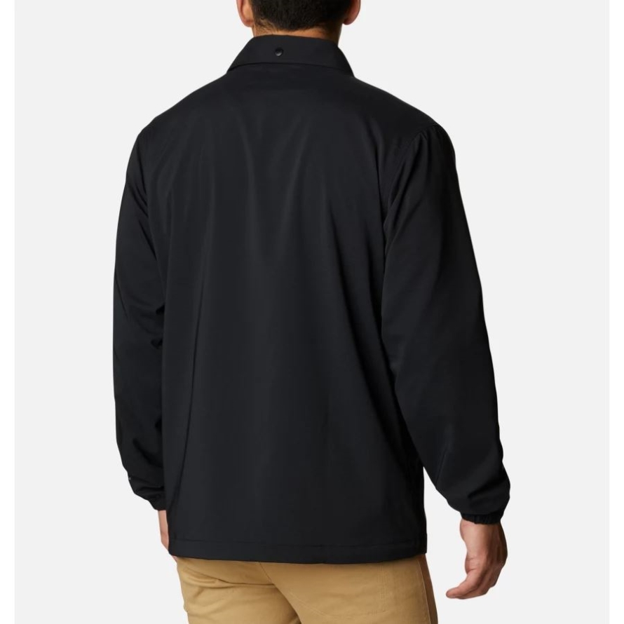 Black Columbia Men's Heritage Ridge Shirt Jacket