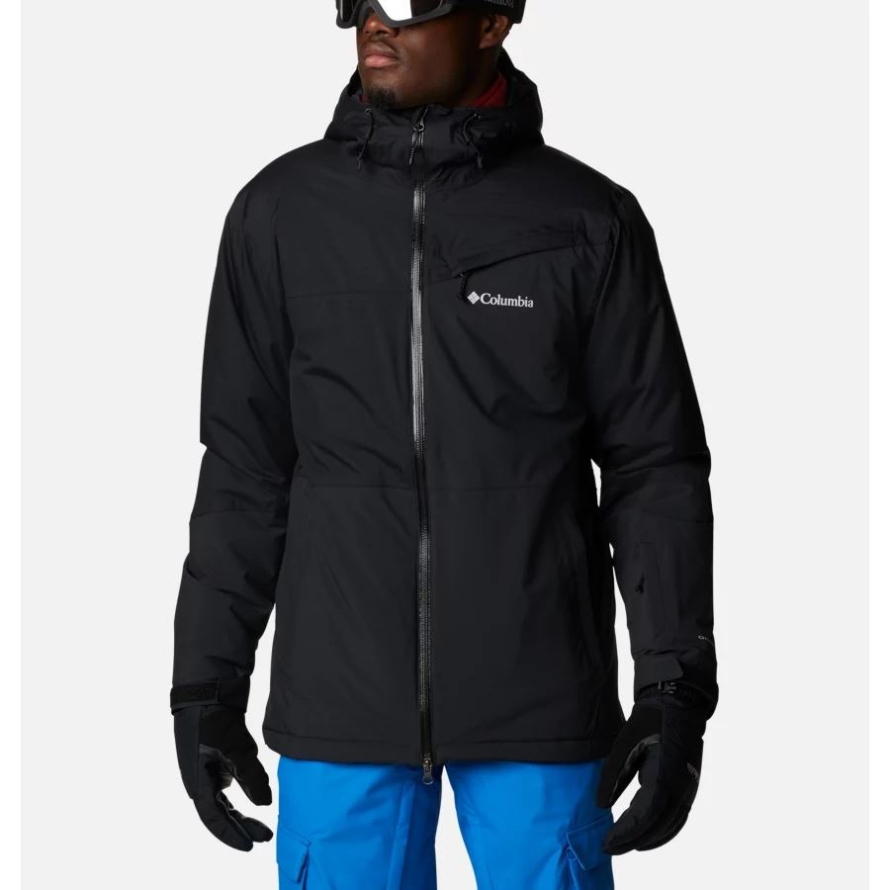 Black Columbia Men's Iceberg Point Waterproof Ski Jacket