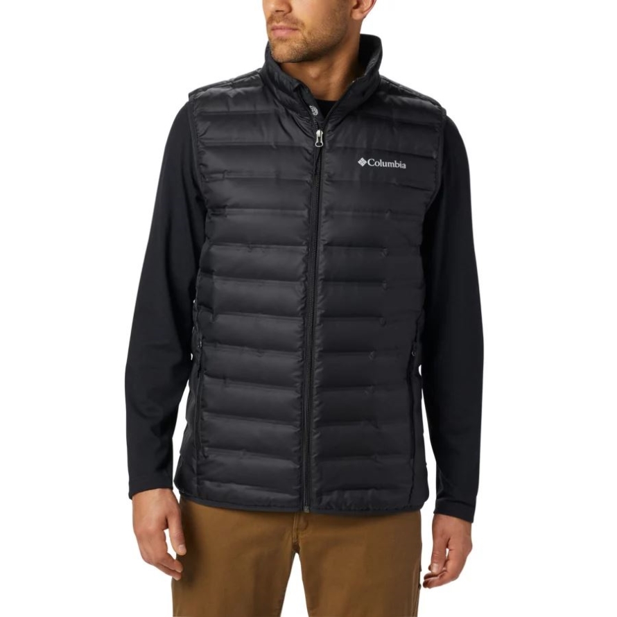 Black Columbia Men's Lake 22 Down Puffer Vest