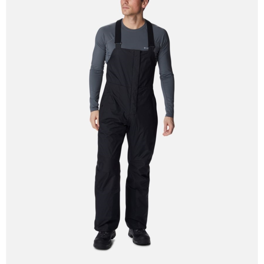 Black Columbia Men's M Iceventure Waterproof Ski Bib