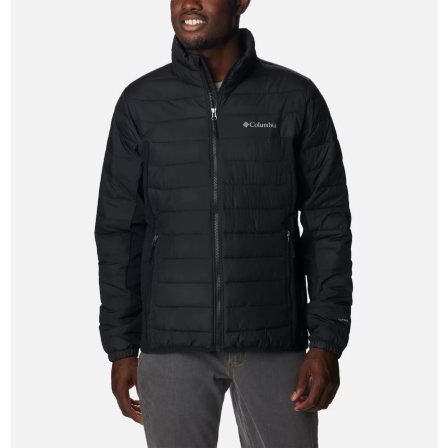 Black Columbia Men's Powder Lite Insulated Jacket