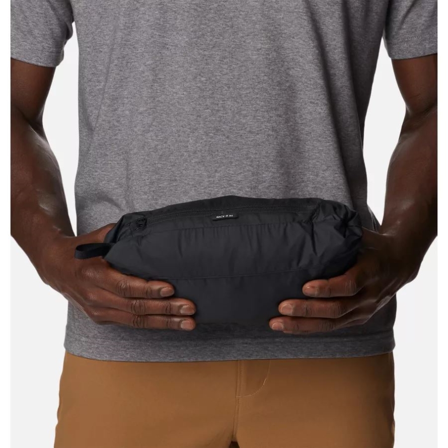 Black Columbia Men's Silver Falls Hooded Jacket