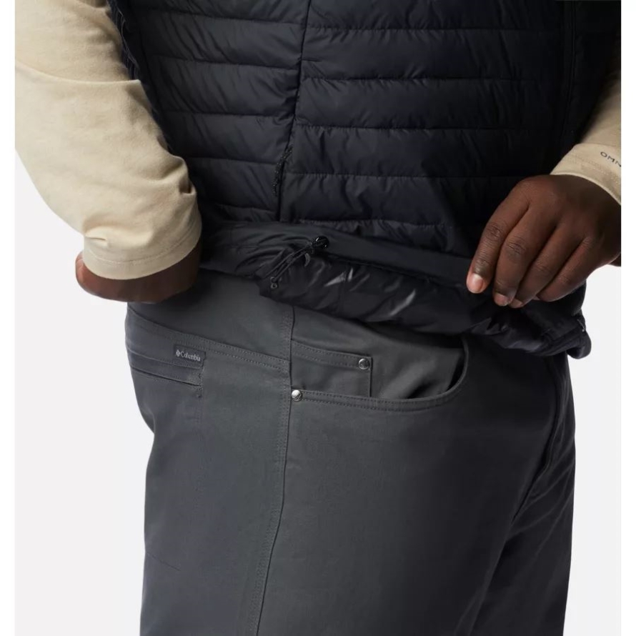 Black Columbia Men's Silver Falls Vest Big